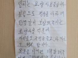 "천사 같은 요양보호사, 고맙습니다" 기사 이미지