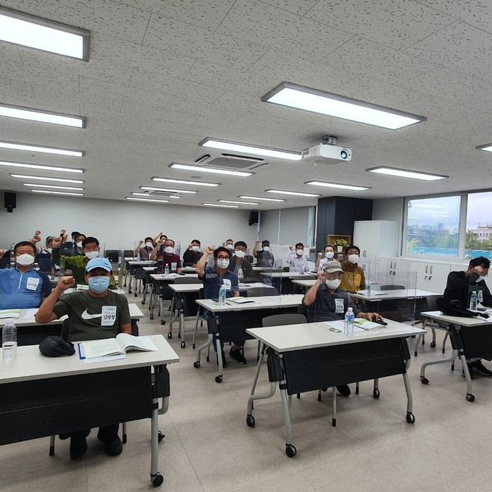  노원어르신일자리지원센터 교육 진행 모습 사진제공노원구청