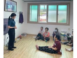충남 부여경찰서, 마을회관 방문 찾아가는 노인학대 예방 교육 실시 기사 이미지