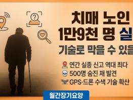 매년 2만 명에 육박하는 치매 노인이 사라진다 — 일본의 '실종 위기' 기사 이미지