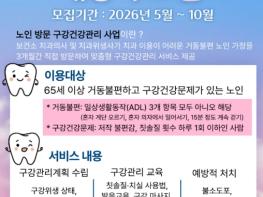 원주시, 노인 방문구강건강관리 사업 본격 추진 기사 이미지